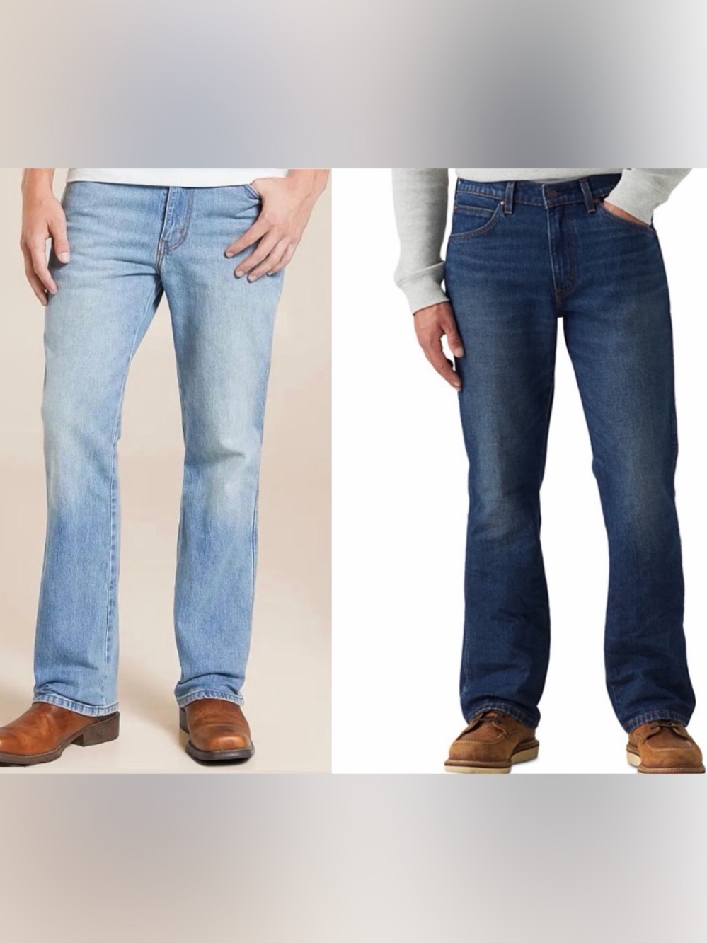 2 x Levi’s 537 Bootcut 33 x 30